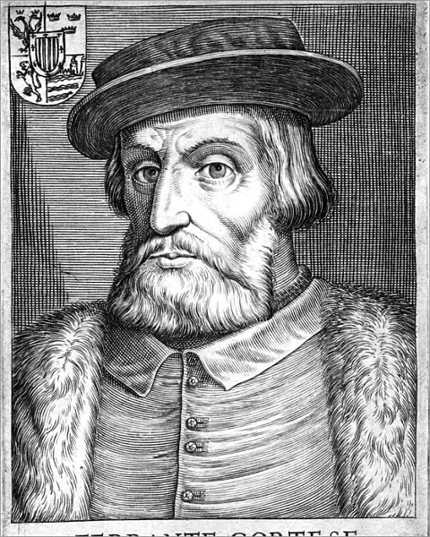 Hernan Cortes (1485-1547), Spanish conquistador who conquered Mexico