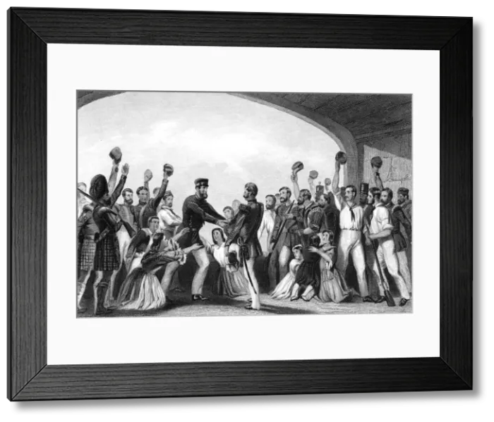 Framed Print : First relief of Lucknow by General Henry Havelock, Indian Mutiny, 15 September 1857 Framed Print : First relief of Lucknow by General Henry Havelock, Indian Mutiny, 15 September 1857