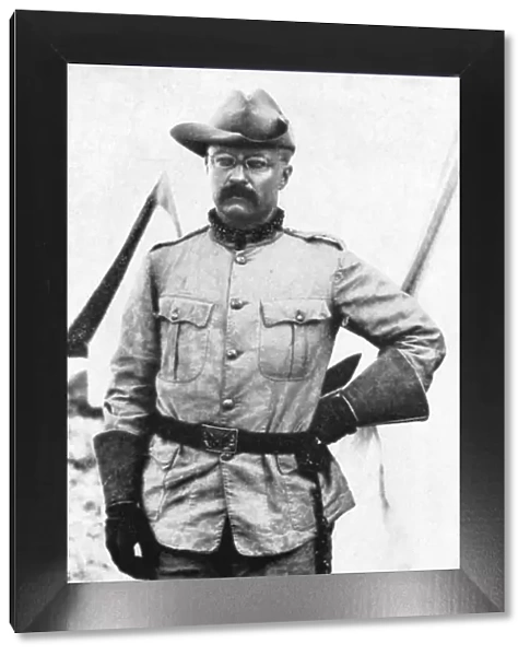Theodore Roosevelt, American soldier and politician, 1898