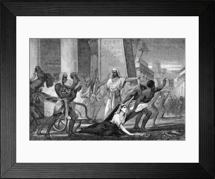 Framed Print : The murder of Hypatia, neo-Platonic mathematician and philosopher, 415 (mid 19th century) Framed Print : The murder of Hypatia, neo-Platonic mathematician and philosopher, 415 (mid 19th century)