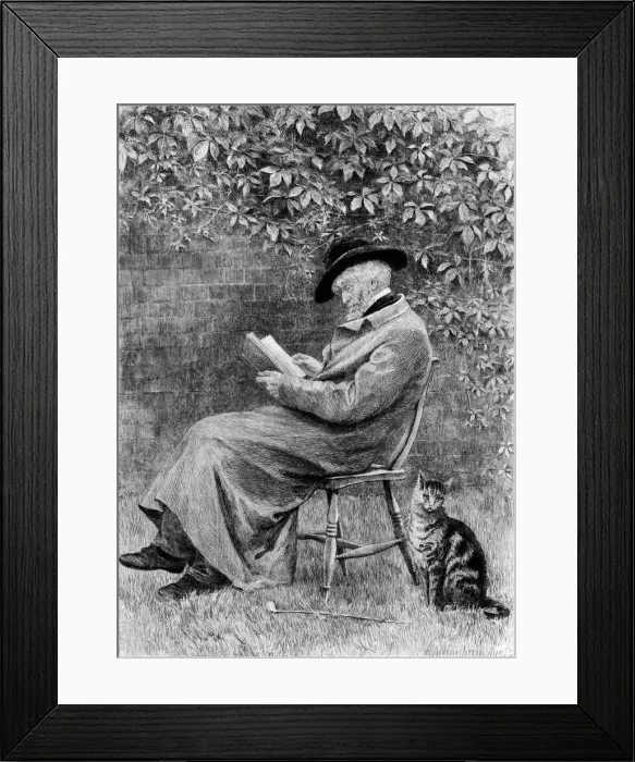 Framed Print : Thomas Carlyle, Scottish-born British historian and essayist, 19th century Framed Print : Thomas Carlyle, Scottish-born British historian and essayist, 19th century