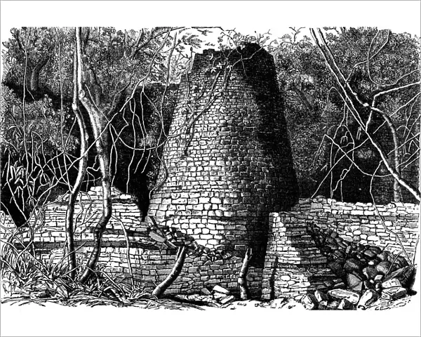 Ruins of Great Zimbabwe, Africa, 1892