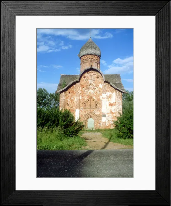 Framed Print : Exterior of a church, Novgorod, Russia Framed Print : Exterior of a church, Novgorod, Russia