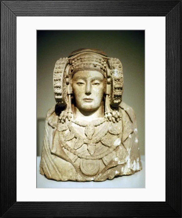Framed Print : The Lady of Elche, 5th century BC Framed Print : The Lady of Elche, 5th century BC