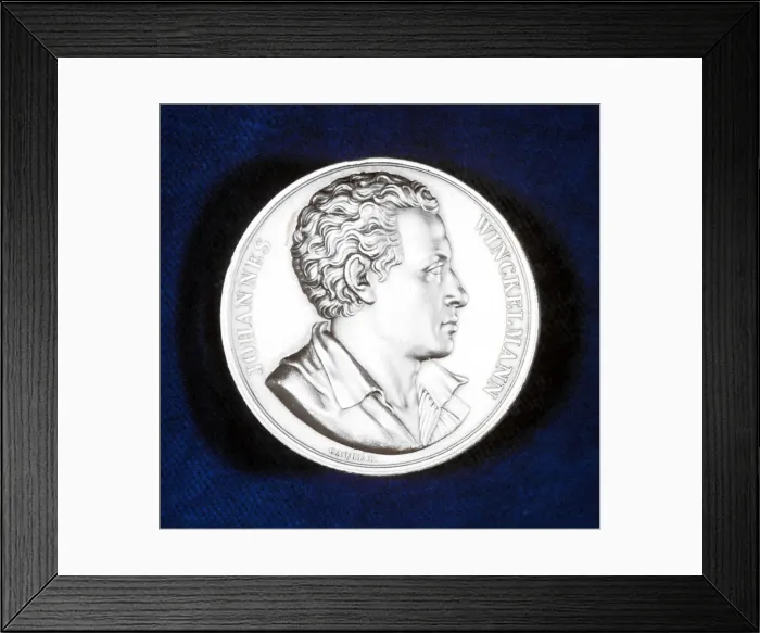 Framed Print : Johann Joachim Winckelmann, German archaeologist Framed Print : Johann Joachim Winckelmann, German archaeologist