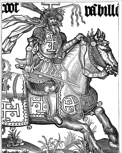 Godfrey of Bouillon, 11th century French crusader, 15th century