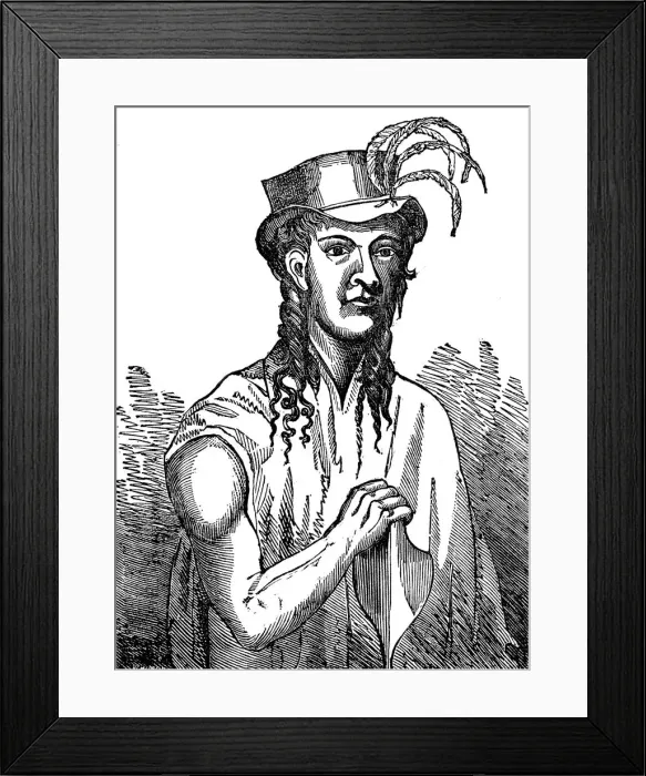 Framed Print : Friday October Christian, 1833 Framed Print : Friday October Christian, 1833