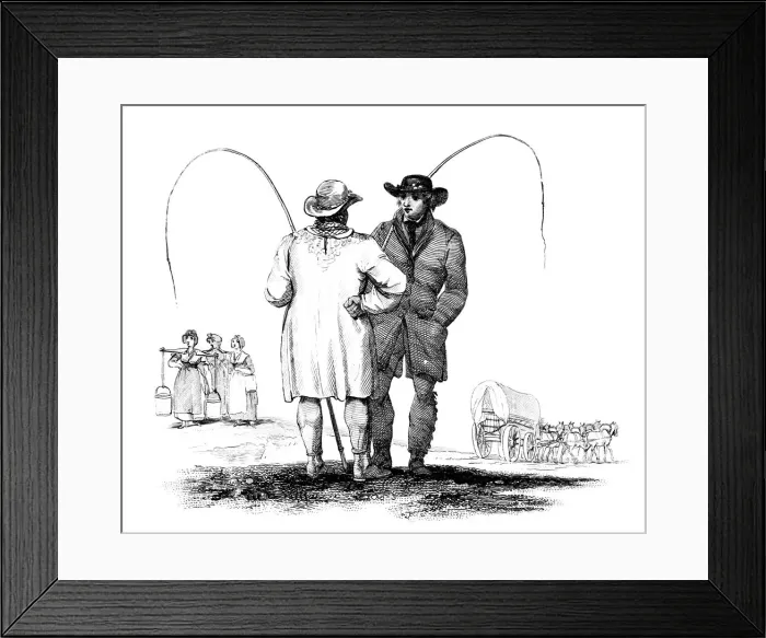 Framed Print : Carters, c early 19th century Framed Print : Carters, c early 19th century