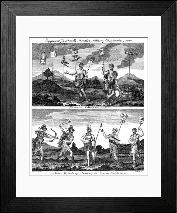 Framed Print : Roman soldiers, 1801 Framed Print : Roman soldiers, 1801
