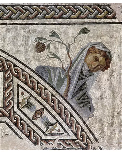 Gallo-Roman mosaic pavement