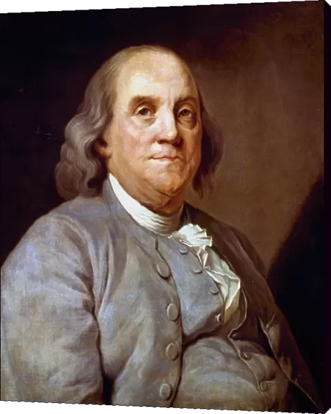 Benjamin Franklin, American statesman, printer and scientist, 1778