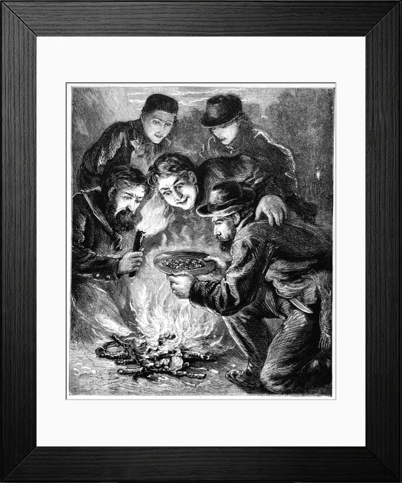 Framed Print : Californian gold miners, c1880 Framed Print : Californian gold miners, c1880