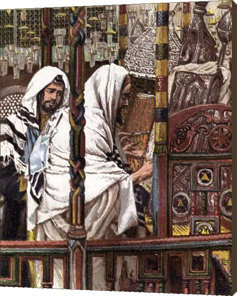Jesus teaching in the Synagogue, c1897. Artist: James Tissot