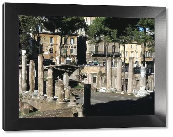 Remains of a Roman sanctuary, Via Torre Argentina, Rome