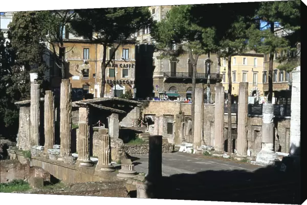 Remains of a Roman sanctuary, Via Torre Argentina, Rome