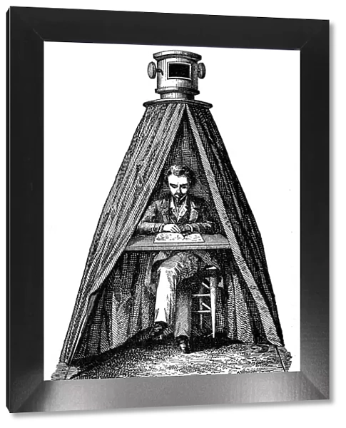 Camera obscura, 1855