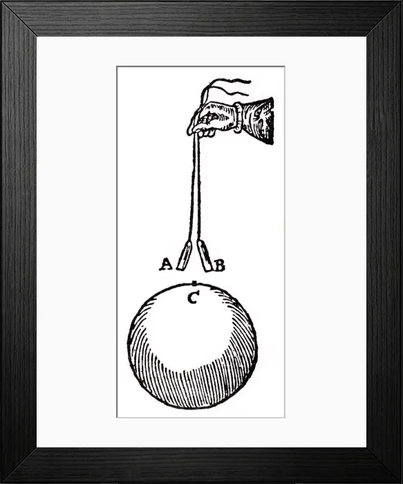 Framed Print : Magnetism, 1600 Framed Print : Magnetism, 1600