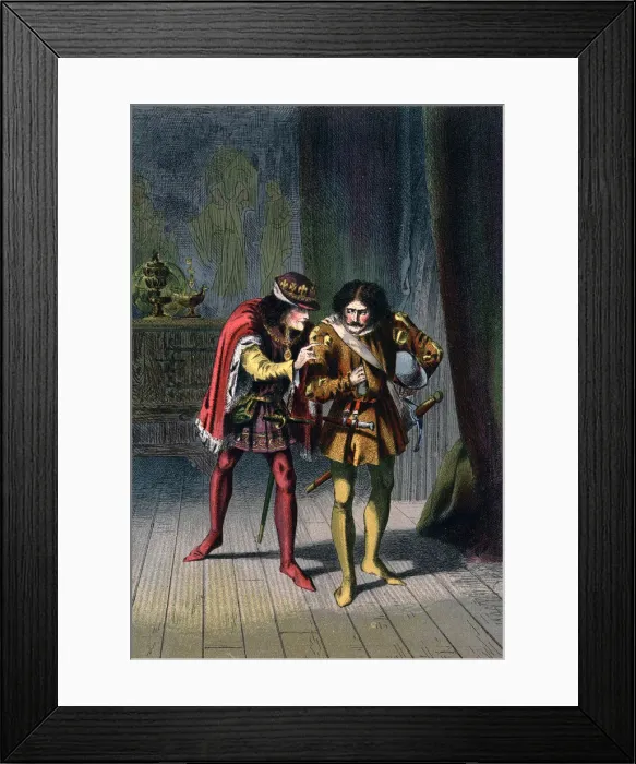 Framed Print : Scene from Shakespeares Richard III, (1591), c1858. Artist: Robert Dudley Framed Print : Scene from Shakespeares Richard III, (1591), c1858. Artist: Robert Dudley