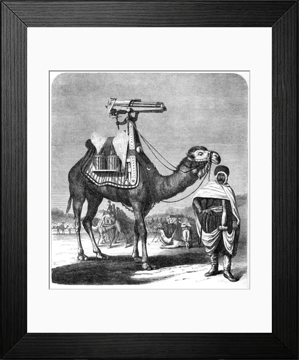 Framed Print : Gatling rapid fire gun, 1862 Framed Print : Gatling rapid fire gun, 1862