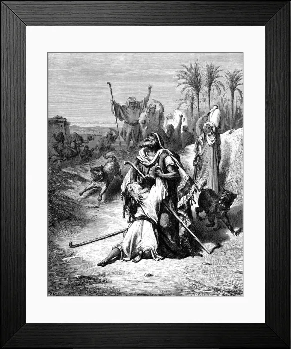 Framed Print : Return of the Prodigal Son, 1865-1866. Artist: Gustave Dore Framed Print : Return of the Prodigal Son, 1865-1866. Artist: Gustave Dore
