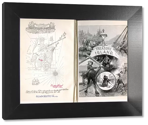Treasure Island, by Robert Louis Stevenson, 1886