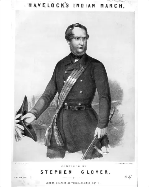 Henry Havelock, British soldier, c1857