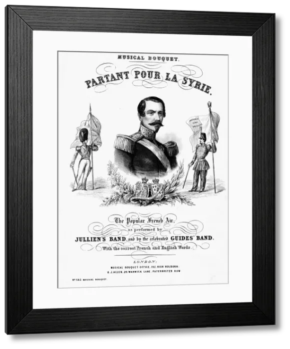 Framed Print : Napoleon III, Emperor of the French, 1855 Framed Print : Napoleon III, Emperor of the French, 1855