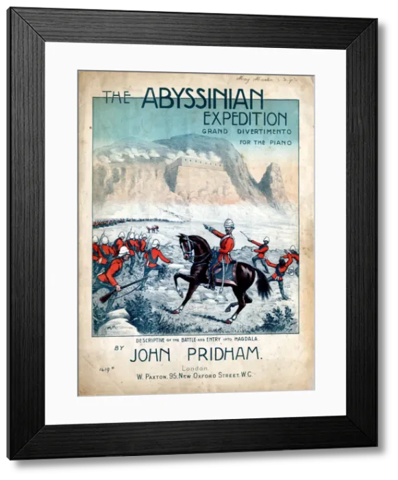 Framed Print : The Abyssinian Expedition, 1868 Framed Print : The Abyssinian Expedition, 1868