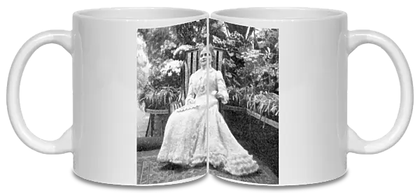 Ida Saxton McKinley, wife of President William McKinley, c1901