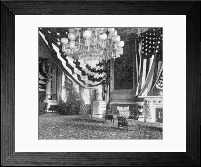 Framed Print : East room of the White House, Washington, c1901 Framed Print : East room of the White House, Washington, c1901
