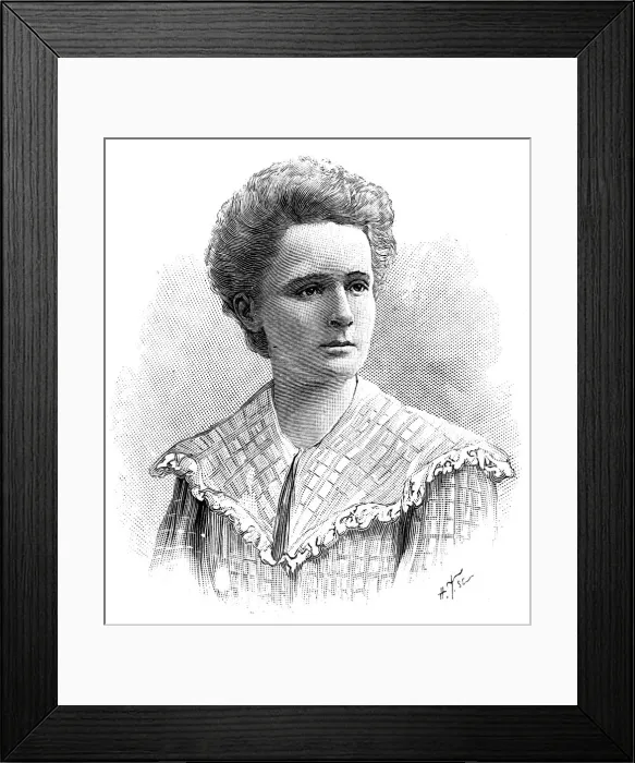 Framed Print : Marie Sklodowska Curie, Polish-born French physicist, 1904 Framed Print : Marie Sklodowska Curie, Polish-born French physicist, 1904
