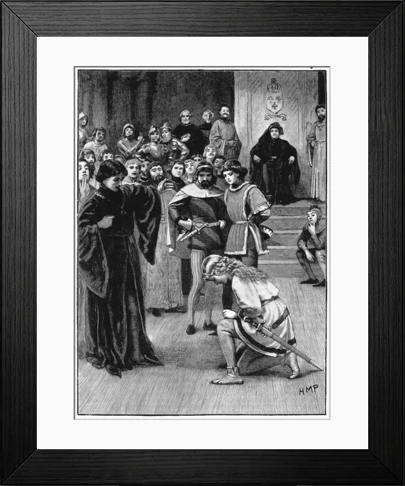 Framed Print : Joan of Arc, c1880 Framed Print : Joan of Arc, c1880