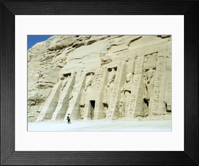 Framed Print : Temple of Nefertari, Abu Simbel, Egypt, 13th century BC Framed Print : Temple of Nefertari, Abu Simbel, Egypt, 13th century BC