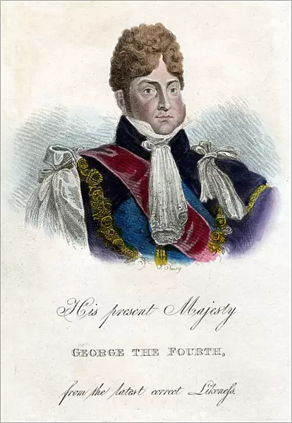 George IV (1762-1830), King of Great Britain and Ireland from 1820