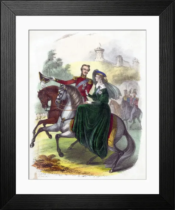 Framed Print : Queen Victoria and Prince Albert Framed Print : Queen Victoria and Prince Albert