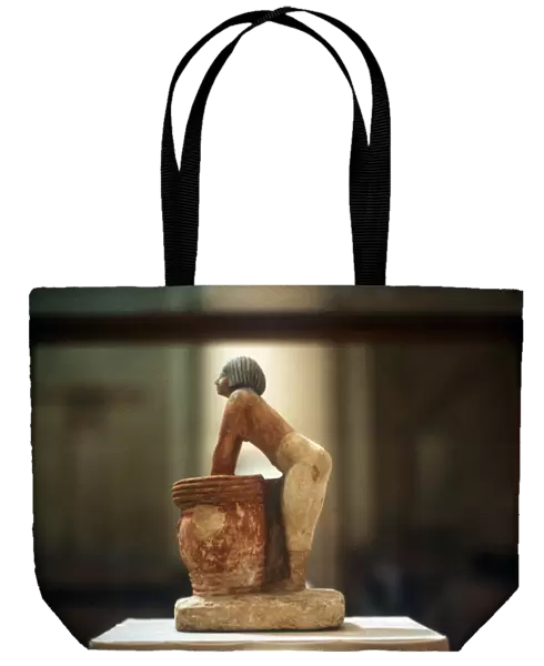 Brewing beer, Egyptian tomb model from Meketra, 9th Dynasty, c2160 BC