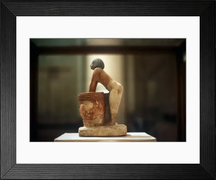 Framed Print : Brewing beer, Egyptian tomb model from Meketra, 9th Dynasty, c2160 BC Framed Print : Brewing beer, Egyptian tomb model from Meketra, 9th Dynasty, c2160 BC