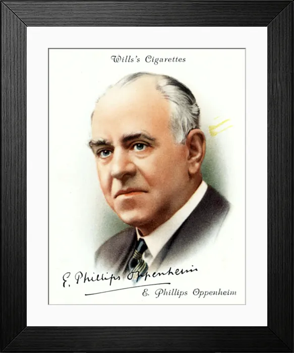 Framed Print : E (Edward) Phillips Oppenheim, English novelist, 1937 Framed Print : E (Edward) Phillips Oppenheim, English novelist, 1937