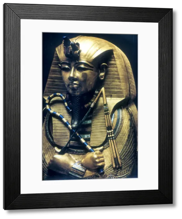 Framed Print : Coffin of Tutankhamun, Ancient Egyptian Pharaoh, c1325 BC Framed Print : Coffin of Tutankhamun, Ancient Egyptian Pharaoh, c1325 BC