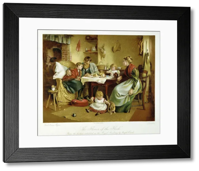 Framed Print : The Flower of the Flock, c1890 Framed Print : The Flower of the Flock, c1890
