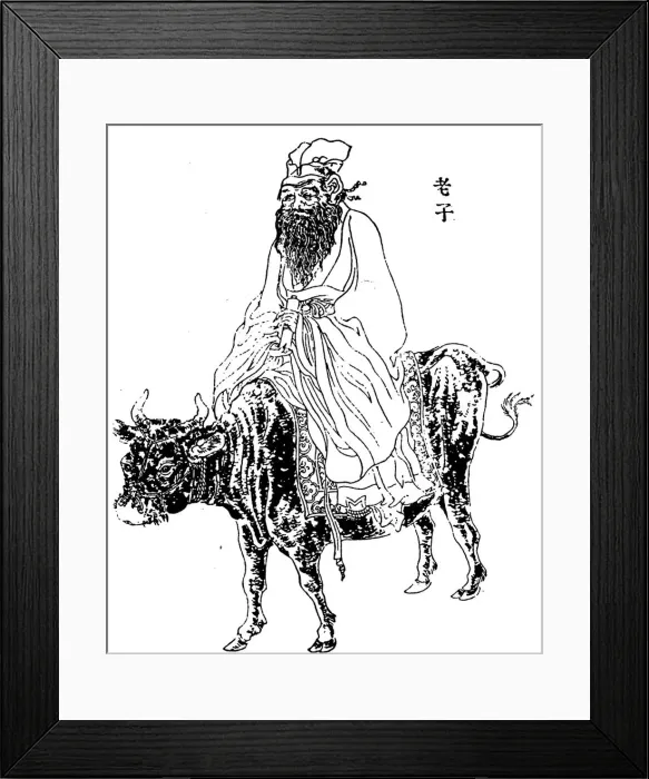 Framed Print : Lao-Tzu, ancient Chinese philosopher and inspiration of Taoism, late 19th century Framed Print : Lao-Tzu, ancient Chinese philosopher and inspiration of Taoism, late 19th century