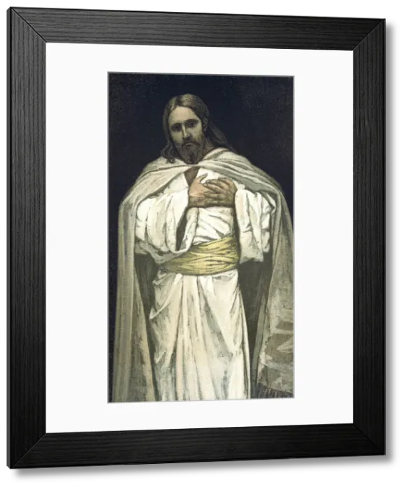 Framed Print : Our Lord Jesus Christ, c1897. Artist: James Tissot Framed Print : Our Lord Jesus Christ, c1897. Artist: James Tissot
