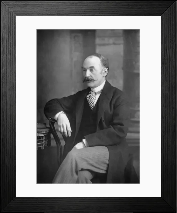 Framed Print : Thomas Hardy, English writer and poet, c1890. Artist: W&D Downey Framed Print : Thomas Hardy, English writer and poet, c1890. Artist: W&D Downey