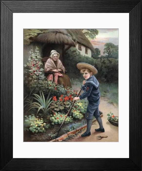 Framed Print : A Labour of Love, 1905 Framed Print : A Labour of Love, 1905