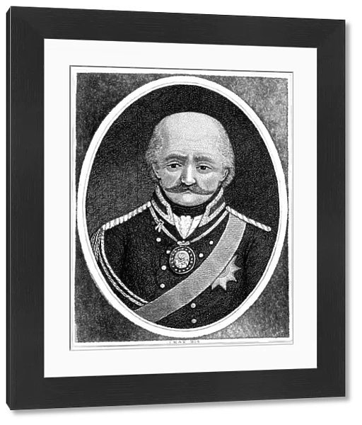 Gebhard Leberecht von Blucher, Prussian general, 1814. Artist: John Kay