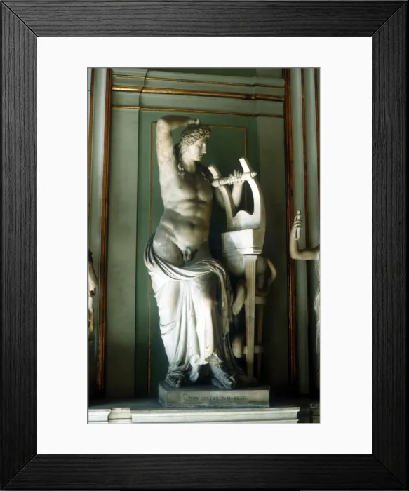 Framed Print : Apollo with lyre