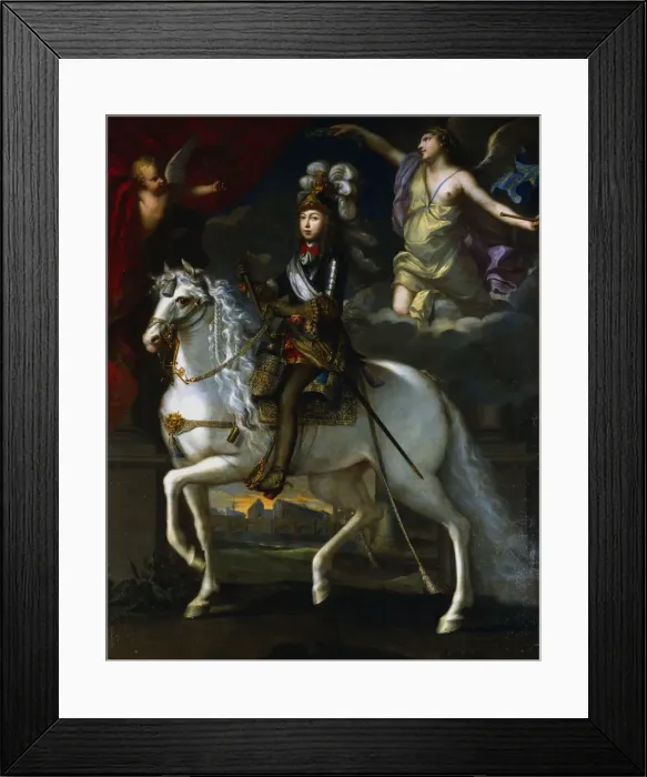 Framed Print : Louis XIV King of France, 1648. Artist: Simon Vouet Framed Print : Louis XIV King of France, 1648. Artist: Simon Vouet