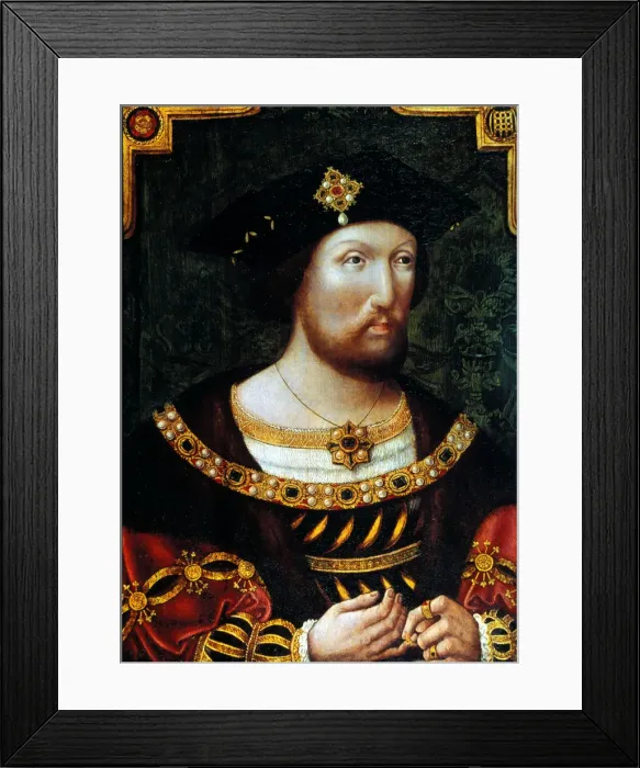 Framed Print : Henry VIII, King of England, c1520 Framed Print : Henry VIII, King of England, c1520
