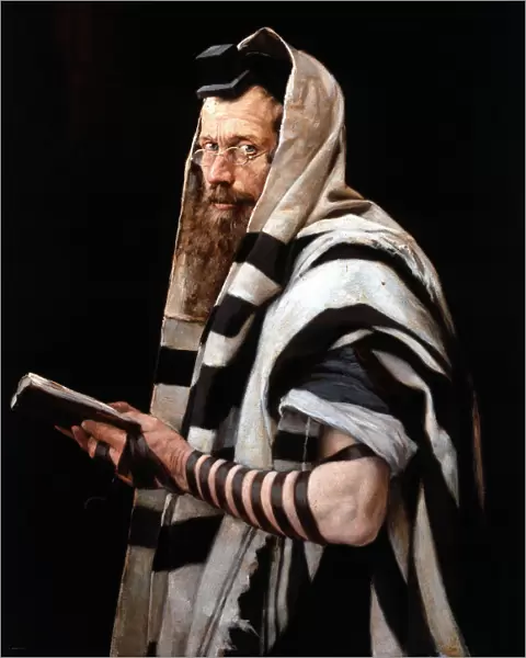 Rabbi, 1892, Artist: Jan Styka (1858-1925)
