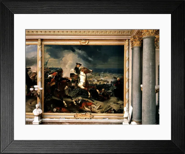 Framed Print : Siege of Dunkirk, France, 14 June 1658 Framed Print : Siege of Dunkirk, France, 14 June 1658